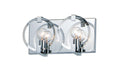 Myhouse Lighting Maxim - 21292CLPC - Two Light Wall Sconce - Looking Glass - Polished Chrome