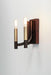 Myhouse Lighting Maxim - 21522BZAB - Two Light Wall Sconce - Lyndon - Bronze / Antique Brass