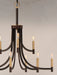 Myhouse Lighting Maxim - 21529BZAB - Nine Light Chandelier - Lyndon - Bronze / Antique Brass