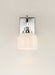 Myhouse Lighting Maxim - 26061WTPC - One Light Bath Vanity - Swale - Polished Chrome