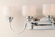 Myhouse Lighting Maxim - 26064WTPC - Four Light Bath Vanity - Swale - Polished Chrome