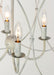 Myhouse Lighting Maxim - 27594WWT - Four Light Chandelier - Trellis - Weathered White