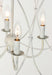 Myhouse Lighting Maxim - 27596WWT - Five Light Chandelier - Trellis - Weathered White