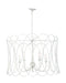 Myhouse Lighting Maxim - 27596WWT - Five Light Chandelier - Trellis - Weathered White