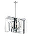 Myhouse Lighting Maxim - 28677PNBK - Five Light Pendant - Radial - Polished Nickel / Black