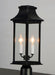 Myhouse Lighting Maxim - 30020CLBK - Two Light Outdoor Post Mount - Vicksburg - Black