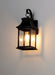 Myhouse Lighting Maxim - 30022CLBK - One Light Outdoor Wall Lantern - Vicksburg - Black