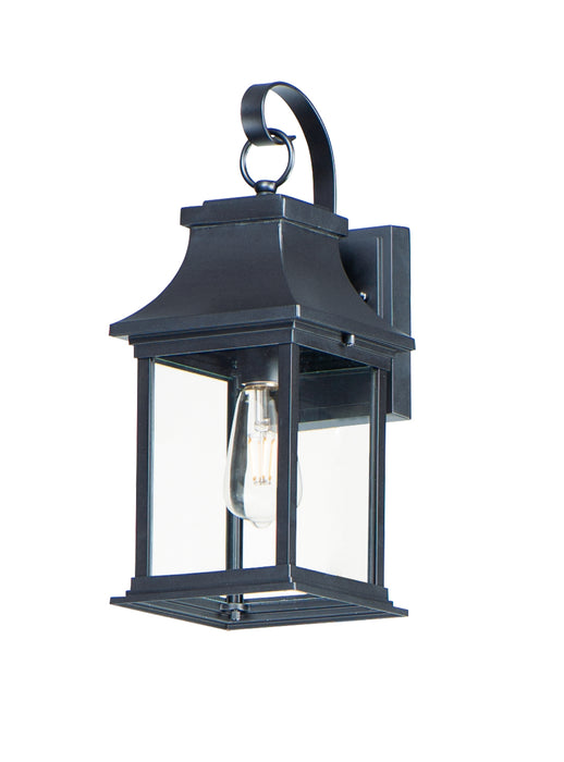 Myhouse Lighting Maxim - 30022CLBK - One Light Outdoor Wall Lantern - Vicksburg - Black