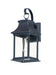 Myhouse Lighting Maxim - 30022CLBK - One Light Outdoor Wall Lantern - Vicksburg - Black