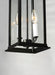 Myhouse Lighting Maxim - 30029CLBK - Two Light Outdoor Hanging Lantern - Vicksburg - Black