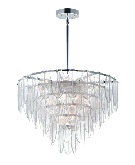 Myhouse Lighting Maxim - 30737CLWTPC - 19 Light Chandelier - Glacier - White / Polished Chrome