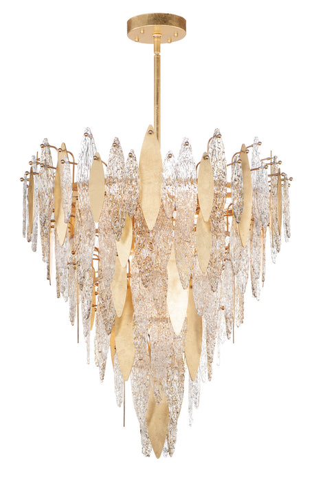 Myhouse Lighting Maxim - 32328CLCMPGL - 21 Light Chandelier - Majestic - Gold Leaf