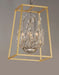 Myhouse Lighting Maxim - 32404BCPNGL - Four Light Pendant - Bouquet - Polished Nickel / Gold Leaf