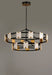 Myhouse Lighting Maxim - 39538CYBKGL - LED Chandelier - Radiant - Black / Gold Leaf