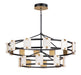 Myhouse Lighting Maxim - 39538CYBKGL - LED Chandelier - Radiant - Black / Gold Leaf