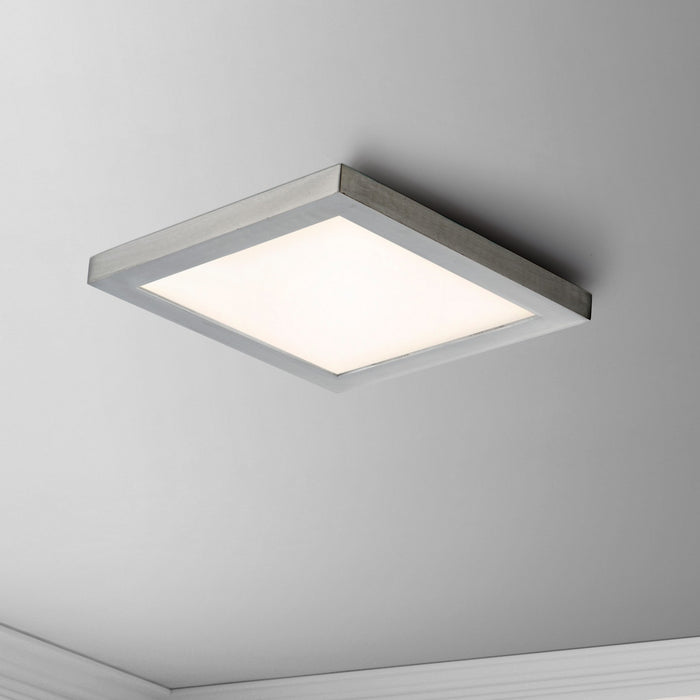 Myhouse Lighting Maxim - 57697WTSN - LED Flush Mount - Chip - Satin Nickel