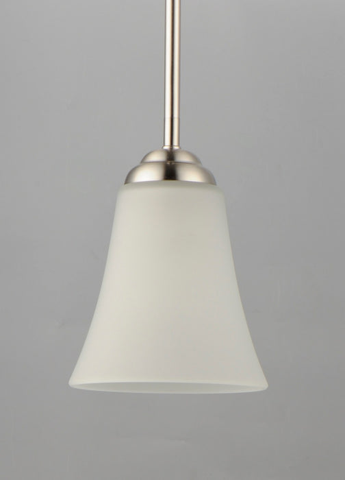 Myhouse Lighting Maxim - 92081FTSN - One Light Mini Pendant - Vital - Satin Nickel