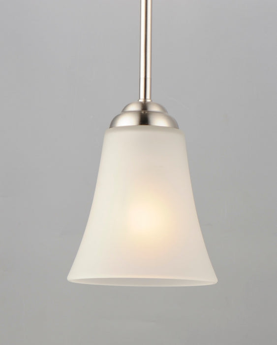 Myhouse Lighting Maxim - 92081FTSN - One Light Mini Pendant - Vital - Satin Nickel