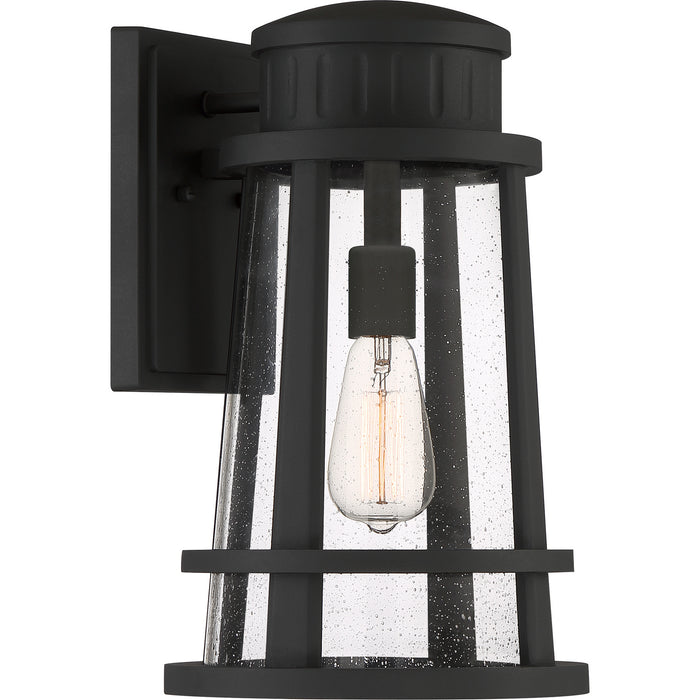 Myhouse Lighting Quoizel - DNM8410EK - One Light Outdoor Lantern - Dunham - Earth Black