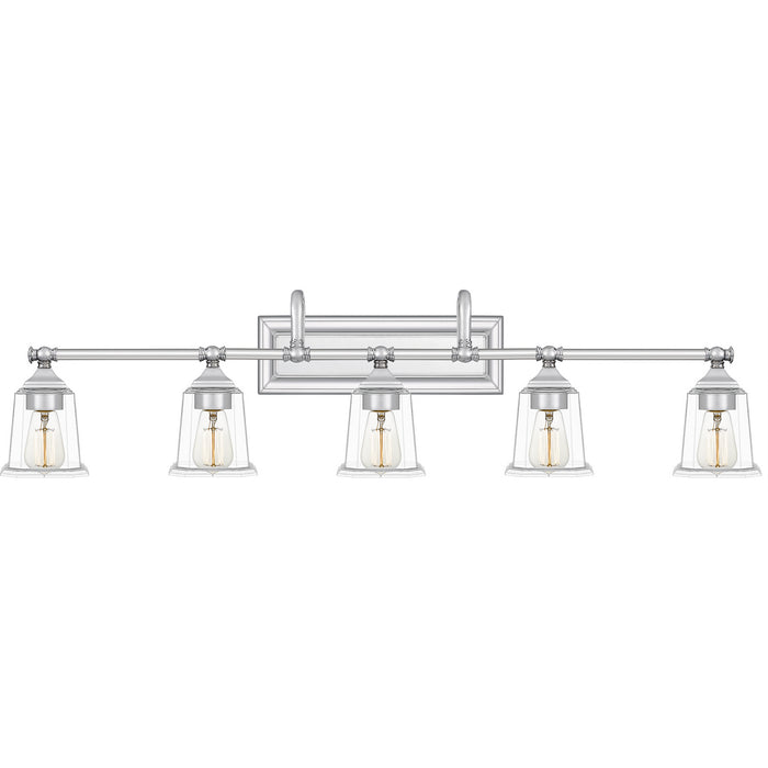 Myhouse Lighting Quoizel - NLC8605C - Five Light Bath Fixture - Nicholas - Polished Chrome