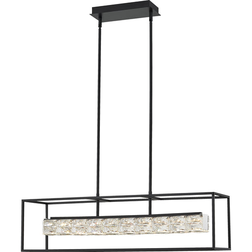 Myhouse Lighting Quoizel - PCDZ136MBK - LED Island Chandelier - Dazzle - Matte Black