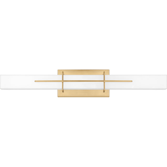 Myhouse Lighting Quoizel - PCGI8528AB - LED Bath Fixture - Gemini - Aged Brass