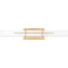 Myhouse Lighting Quoizel - PCGI8528AB - LED Bath Fixture - Gemini - Aged Brass