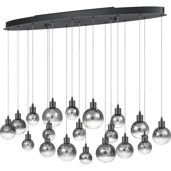 Myhouse Lighting Quoizel - PCSH1941BCH - LED Island Chandelier - Shadow - Black Chrome