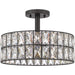 Myhouse Lighting Quoizel - QF4046WT - Three Light Semi Flush Mount - Coffman - Western Bronze