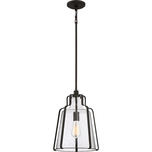 Myhouse Lighting Quoizel - QF5228RK - One Light Pendant - Haverford - Rustic Black