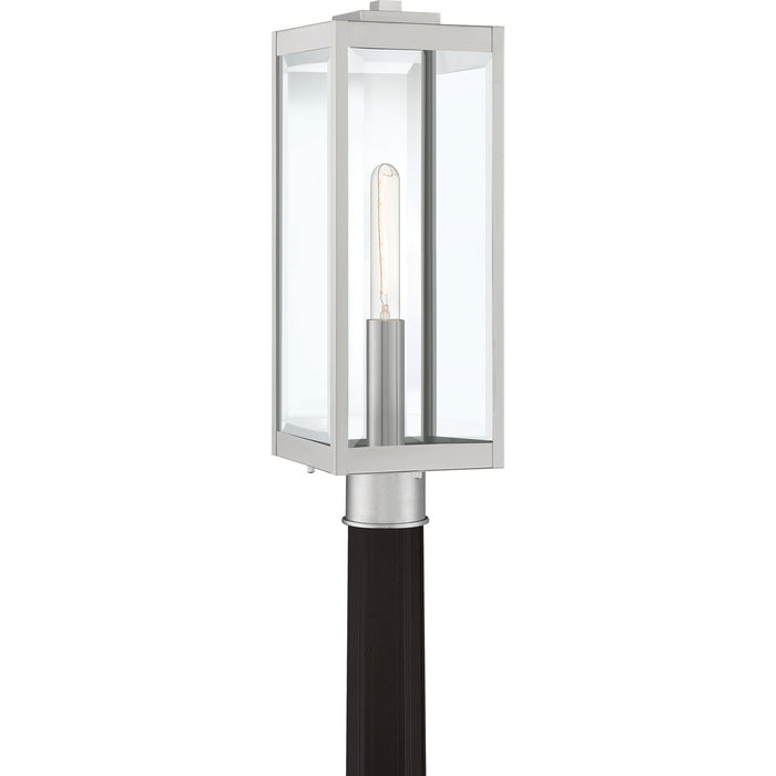 Myhouse Lighting Quoizel - WVR9007SS - One Light Outdoor Lantern - Westover - Stainless Steel