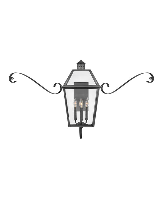 Myhouse Lighting Hinkley - 2774BLB-SCR - LED Outdoor Lantern - Nouvelle - Blackened Brass