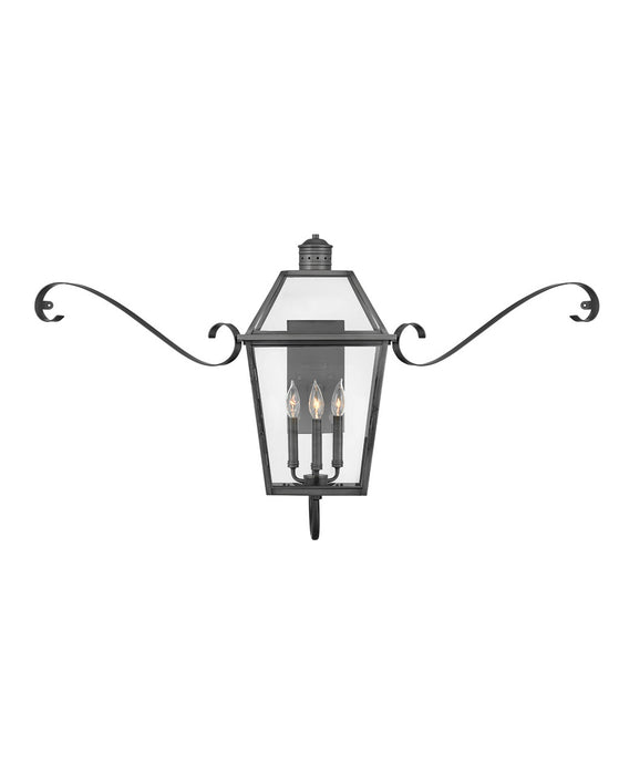 Myhouse Lighting Hinkley - 2774BLB-SCR - LED Outdoor Lantern - Nouvelle - Blackened Brass