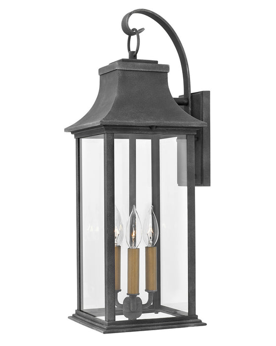 Myhouse Lighting Hinkley - 2935DZ-LL - LED Outdoor Wall Mount - Adair - Aged Zinc