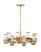 Myhouse Lighting Hinkley - 38106HB - LED Chandelier - Reeve - Heritage Brass