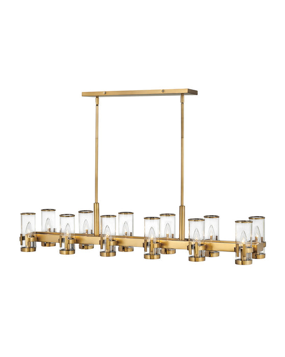 Myhouse Lighting Hinkley - 38108HB - LED Chandelier - Reeve - Heritage Brass