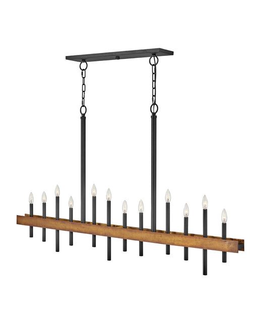 Myhouse Lighting Hinkley - 3864WA - LED Chandelier - Wells - Weathered Brass