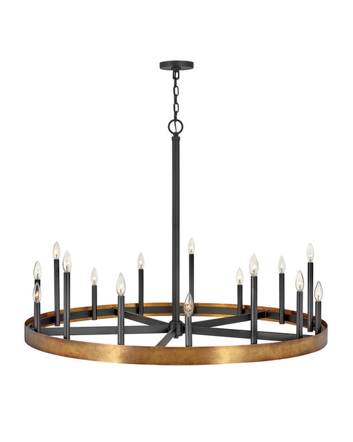 Myhouse Lighting Hinkley - 3865WA - LED Chandelier - Wells - Weathered Brass