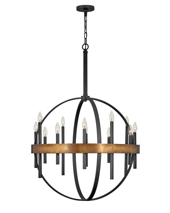 Myhouse Lighting Hinkley - 3867WA - LED Chandelier - Wells - Weathered Brass