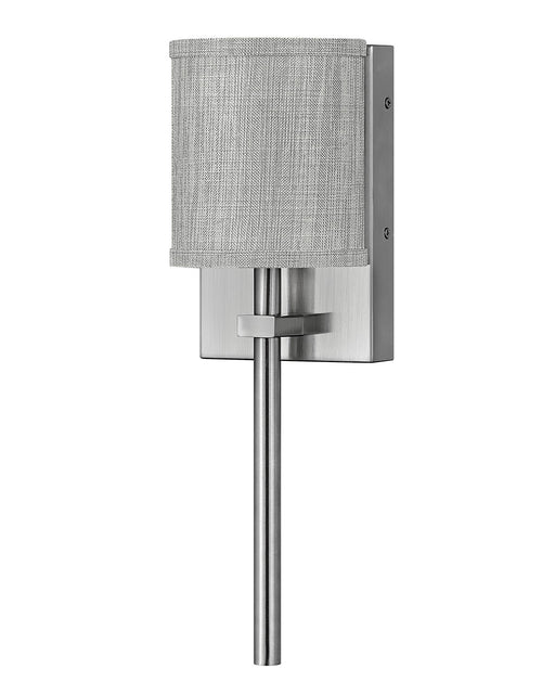 Myhouse Lighting Hinkley - 41009BN - LED Wall Sconce - Avenue Heathered Gray - Brushed Nickel