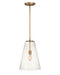 Myhouse Lighting Hinkley - 41047HB - LED Pendant - Vance - Heritage Brass