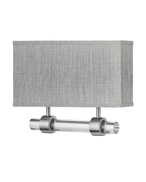 Myhouse Lighting Hinkley - 41603BN - LED Wall Sconce - Luster Heathered Gray - Brushed Nickel