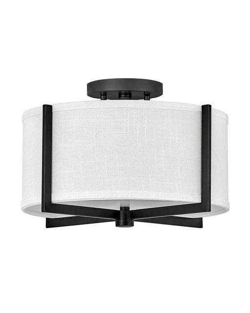 Myhouse Lighting Hinkley - 41706BK - LED Foyer Pendant - Axis Off White - Black