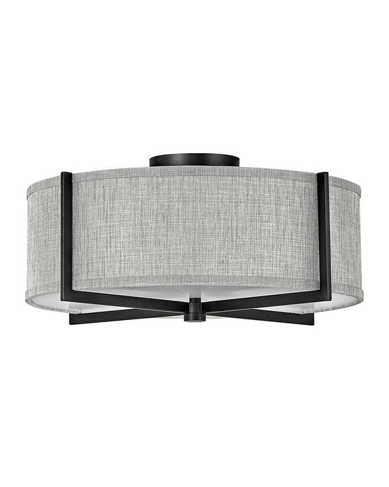 Myhouse Lighting Hinkley - 41707BK - LED Foyer Pendant - Axis Heathered Gray - Black