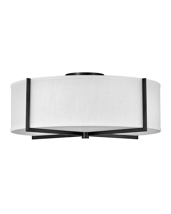 Myhouse Lighting Hinkley - 41710BK - LED Foyer Pendant - Axis Off White - Black