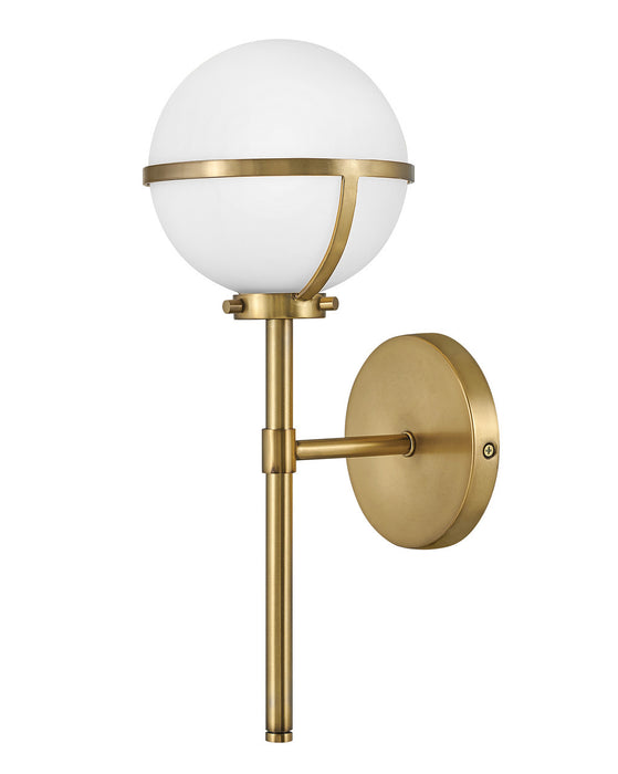 Myhouse Lighting Hinkley - 5660HB-LL - LED Bath - Hollis - Heritage Brass