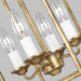 Myhouse Lighting Visual Comfort Studio - AC1004ADB - Four Light Pendant - Bantry House - Antique Gild