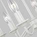 Myhouse Lighting Visual Comfort Studio - AC1046GCM - Six Light Chandelier - Bantry House - Gloss Cream