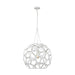 Myhouse Lighting Visual Comfort Studio - AP1071PMW - One Light Pendant - Feccetta - Paper Mache White