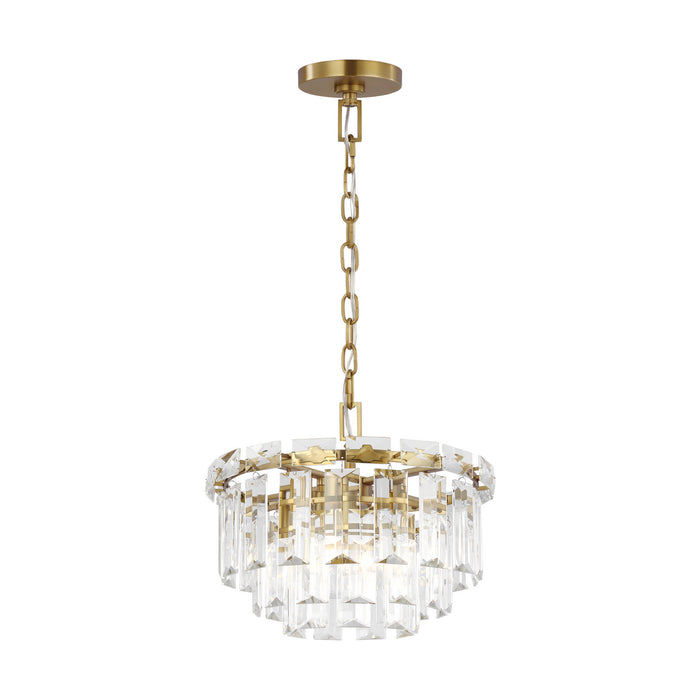 Myhouse Lighting Visual Comfort Studio - CC1254BBS - Four Light Chandelier - Arden - Burnished Brass